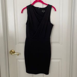 Topshop Draped Sleeveless Dress
